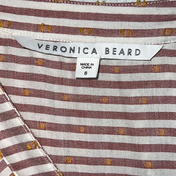 Veronica Beard Kai Asymmetrical Dress Size 8 - Picture 9 of 16